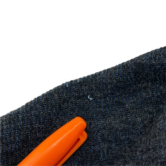 Kuhl Pullover Mens Large Brown Blue Heather Chianti Fleece Thumbholes Wool Blend - Picture 9 of 12